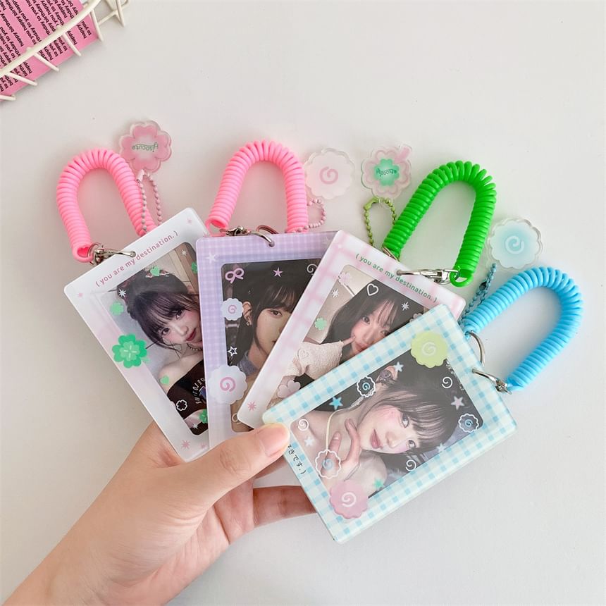 Coolkiss - Print Acryl Foto Houder Tashanger Sleutelhanger (Diverse Ontwerpen)