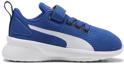 Puma Flyer Runner V Inf sneakers kobaltblauw wit zwart Jongens Mesh Meerkleurig 23