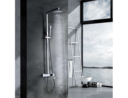 IMEX - Mitigeur de douche Colonne de douche extensible - chromé - suecia