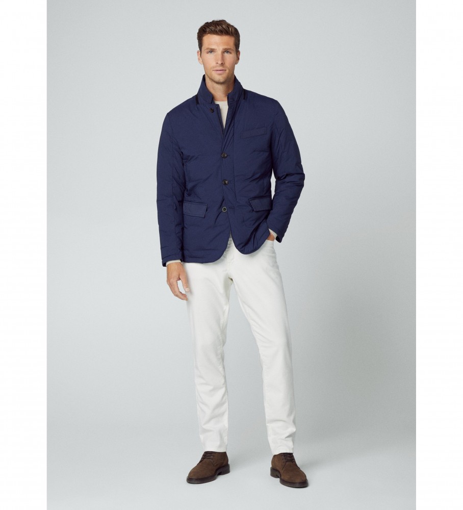 Hackett American Quilted Navy