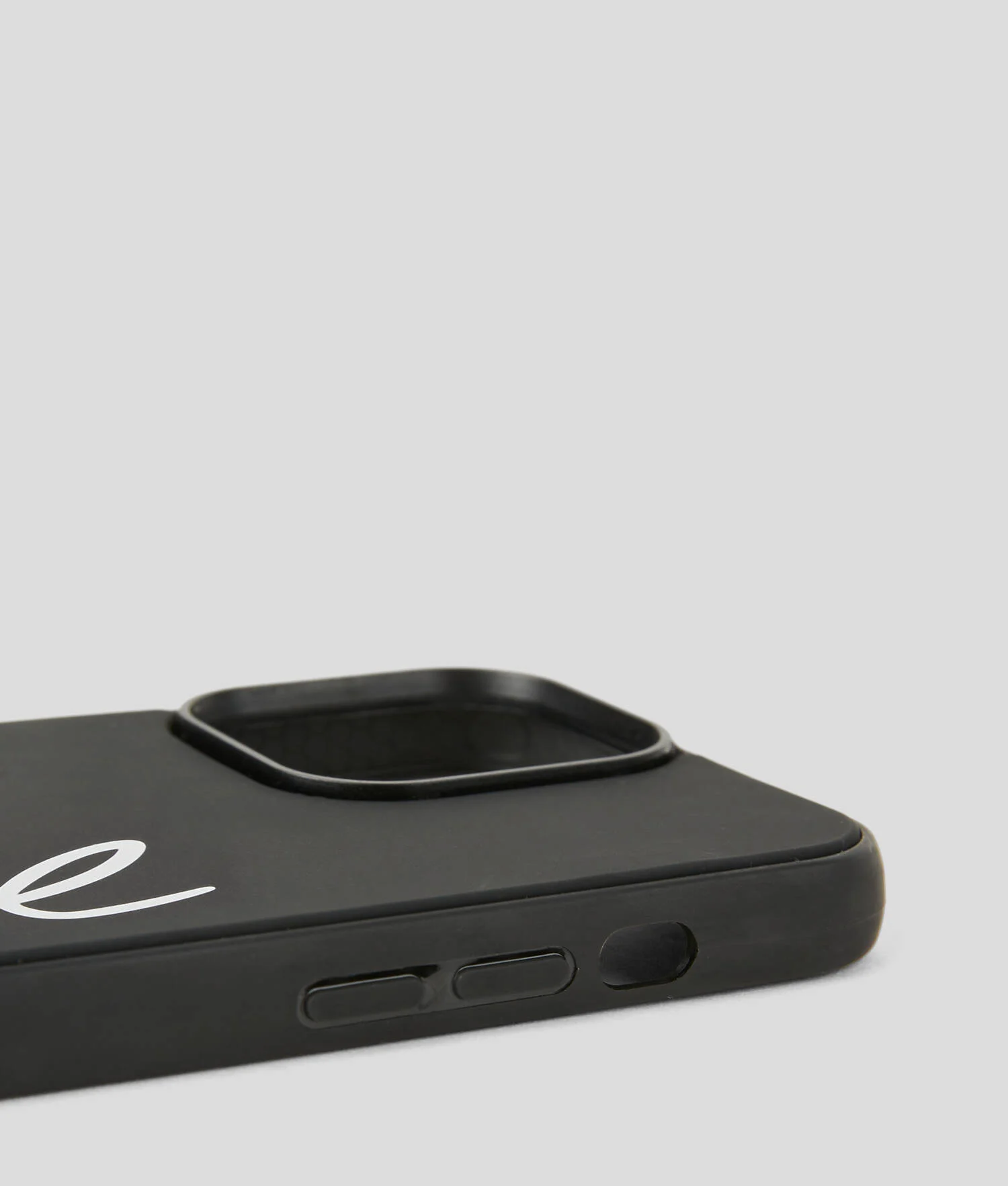 Coque logo Karl Signature pour iPhone 14 Pro