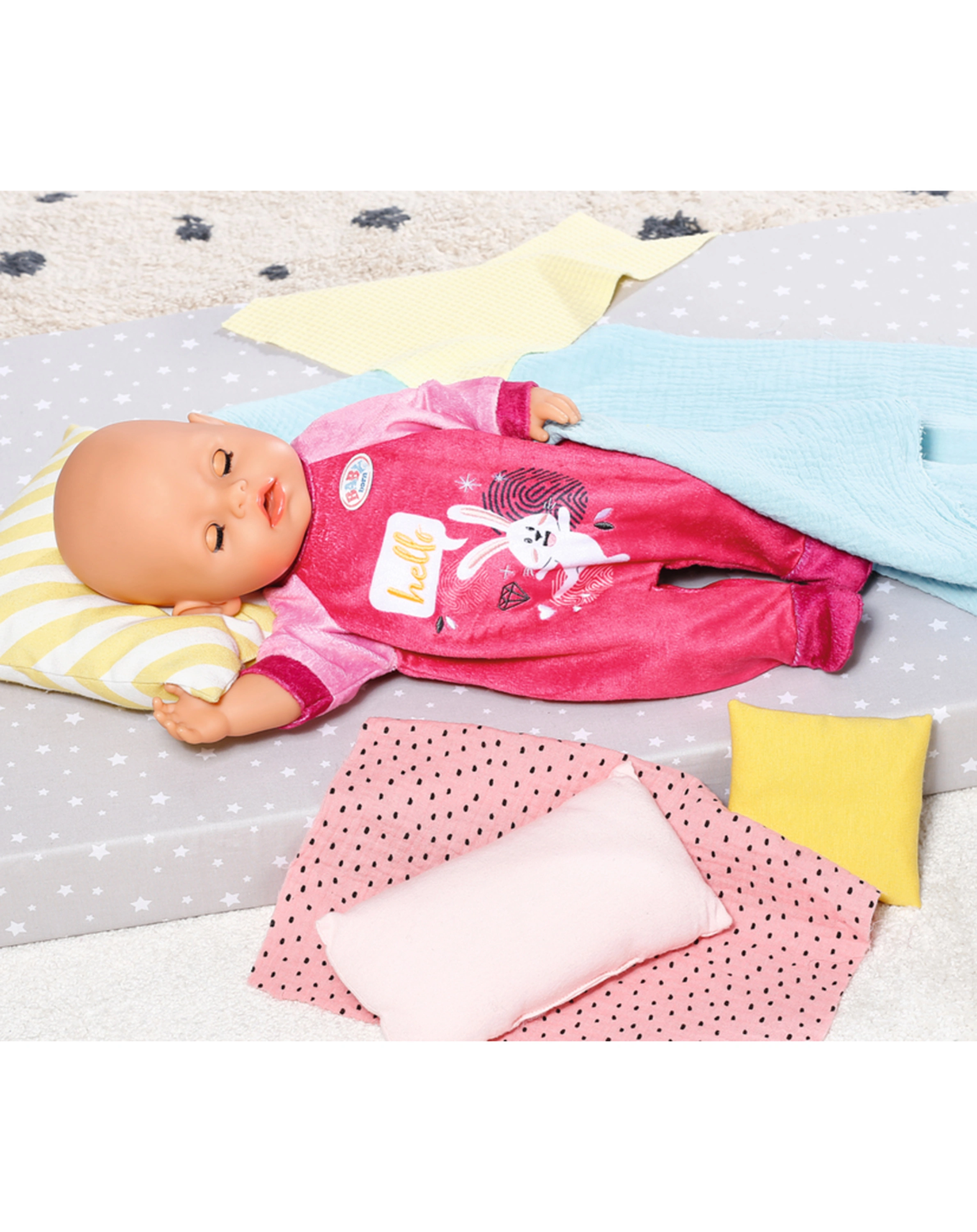 BABY born® Strampler BLÜMCHEN in pink (43cm)