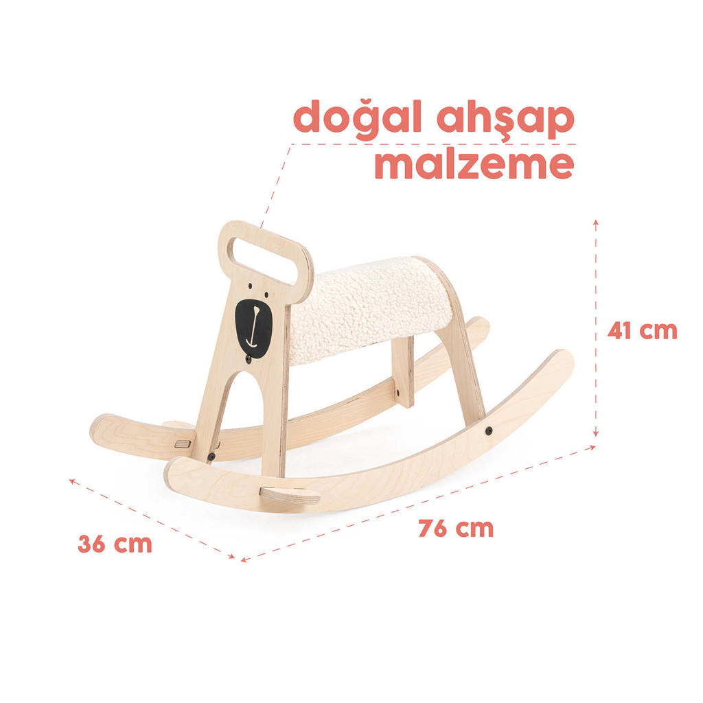 Houten hobbelpaard