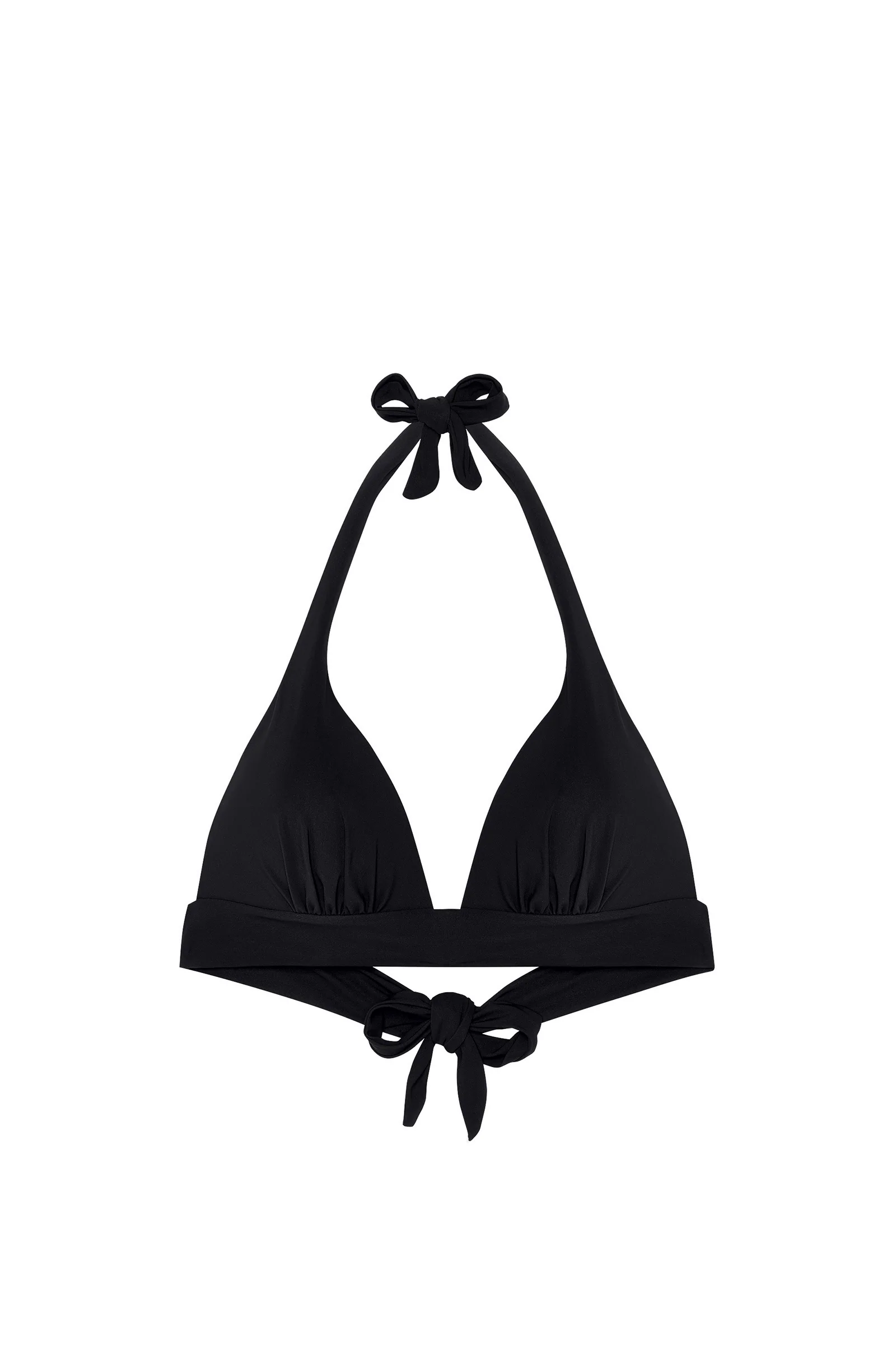 donia Haut de maillot de bain triangle push-up noir Noir