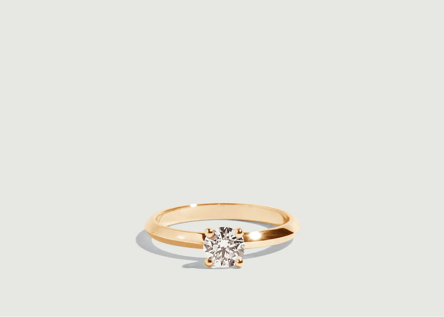 Solitaire Anagramme biseauté 0,50 carat JEM