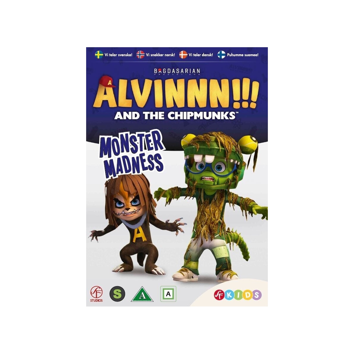 ALVIN & THE CHIPMUNKS: MONSTER MADNESS (DVD)