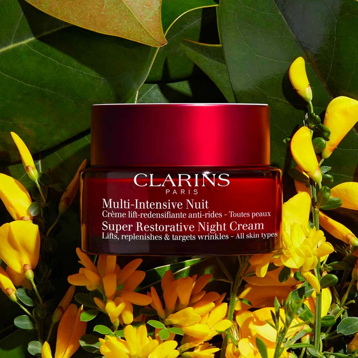 CLARINS Multi Intensive Crème Lift-Repulpante Anti-Rides Nuit - Toutes Peaux