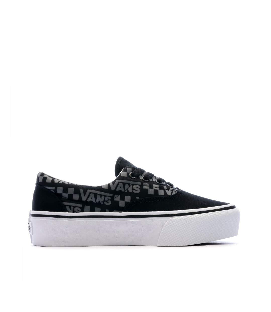 Baskets Noir Femme Vans Era Plateforme