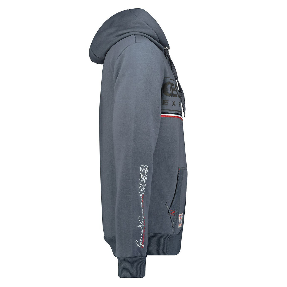 NORUEGA GEOGRÁFICA<br>Moletom com capuz estampado Flipper