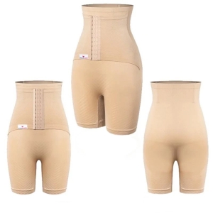 WONDERMOM Postpartum Belly Binder Shorts L beige