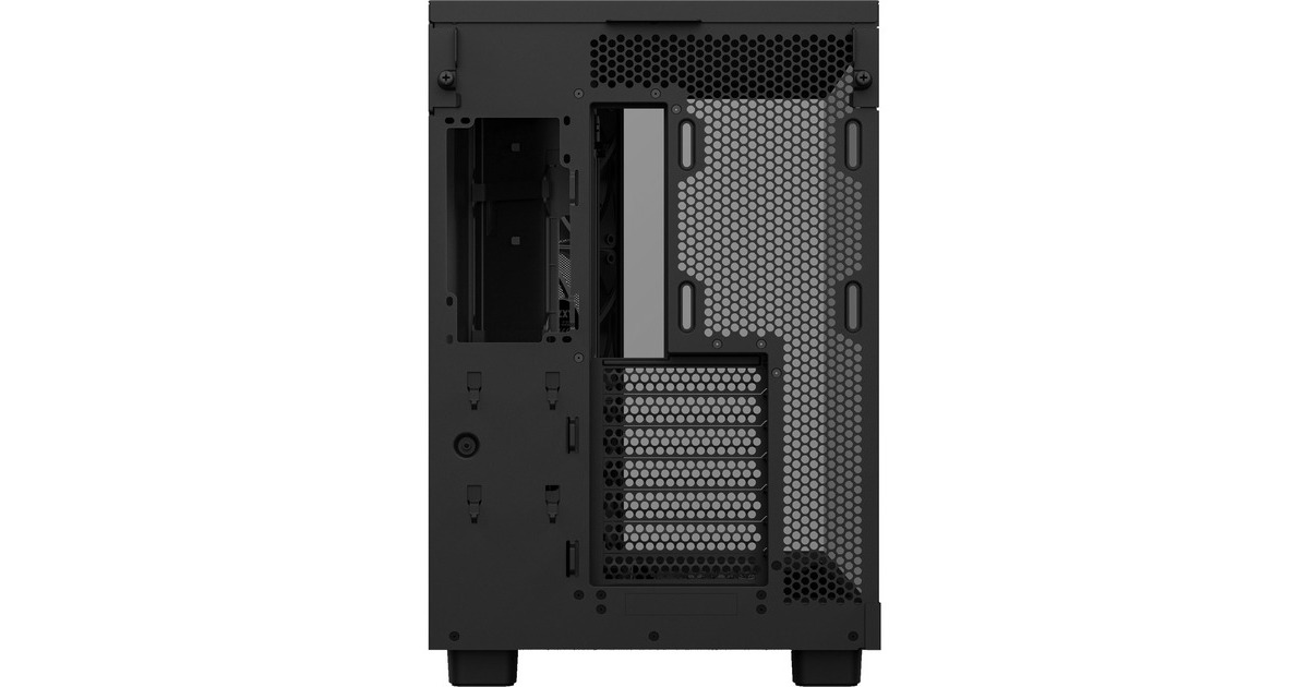 NZXTH6 Flow midi tower behuizing  (Zwart | 2x USB-A | 1x USB-C | Tempered Glass)