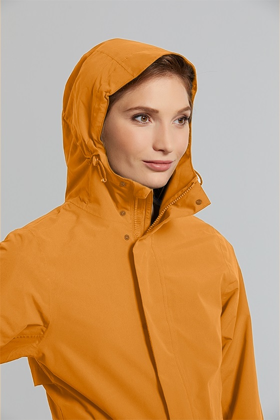 Basil Mosse Parka, Golden Brown