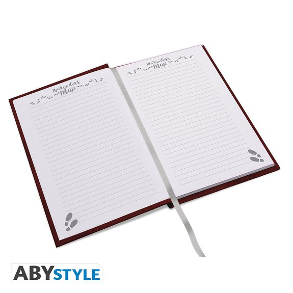 Harry Potter - Cahier A5 Carte Maraudeur