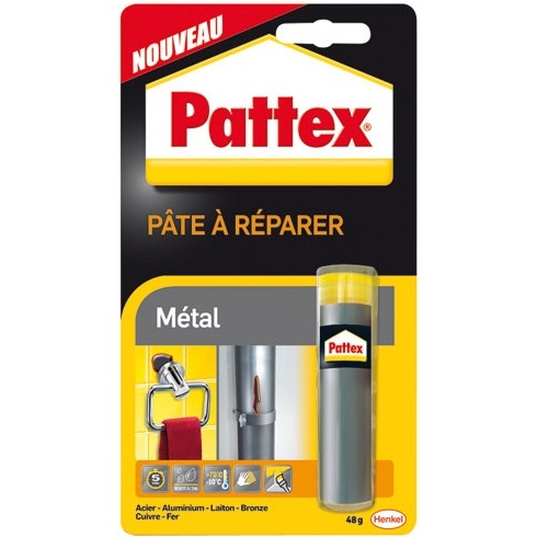 Pattex colle repair express métal 48g