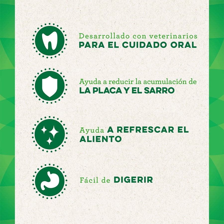 Greenies Petiscos Dentais 100% Naturais para Cães de Pequeno Porte
