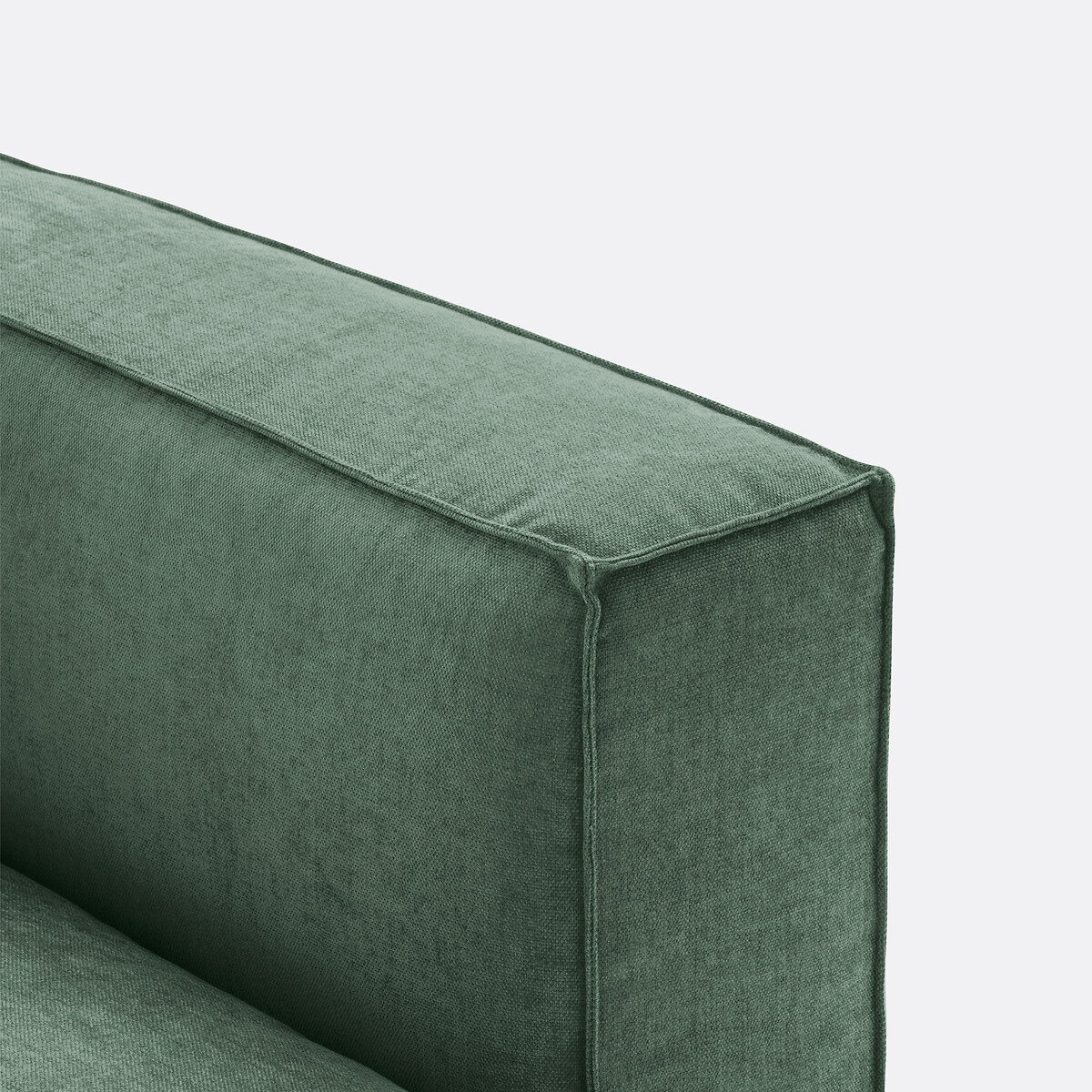 LA REDOUTE INTERIEURS<br>Cadeira modular de veludo texturizado, Seven