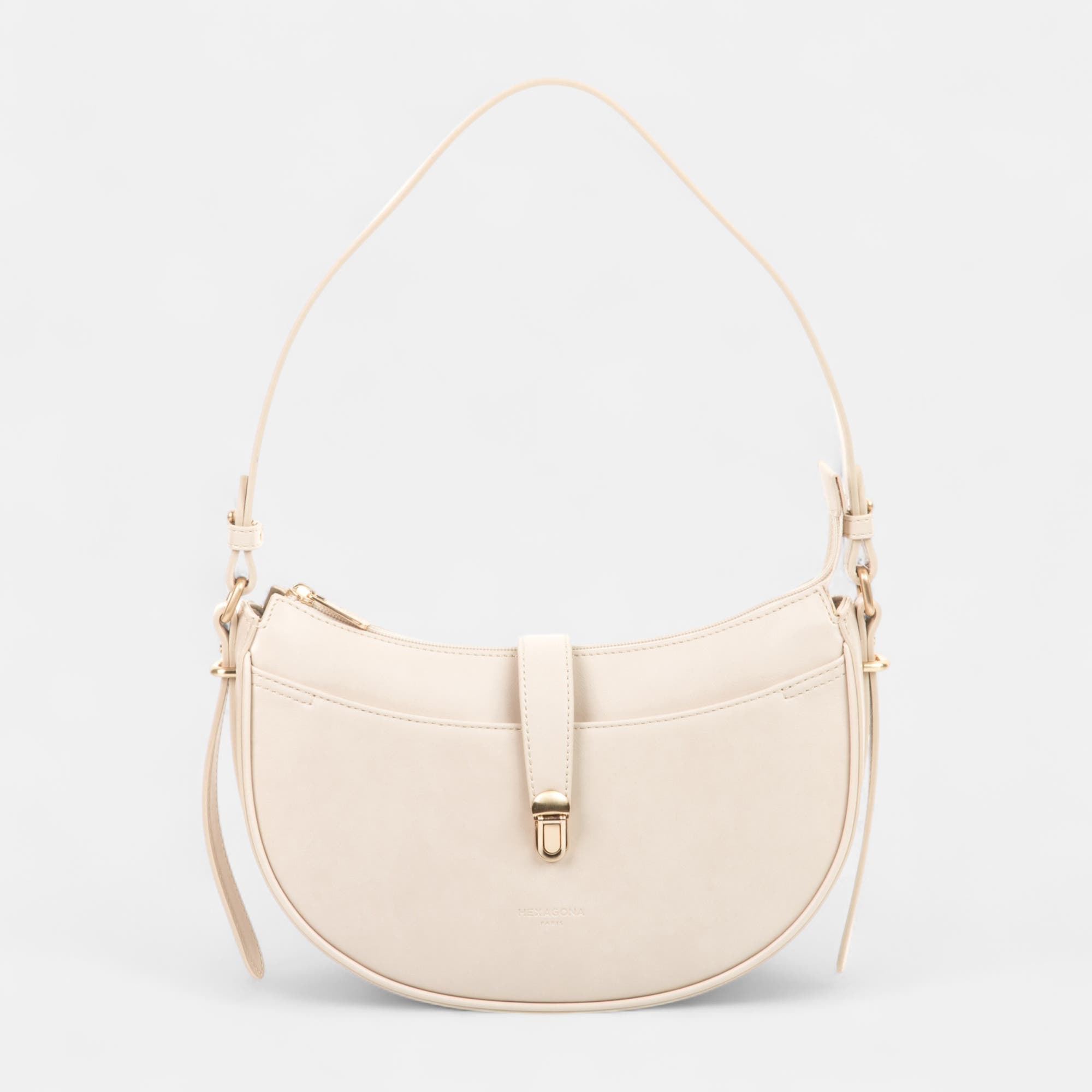Sac à main beige