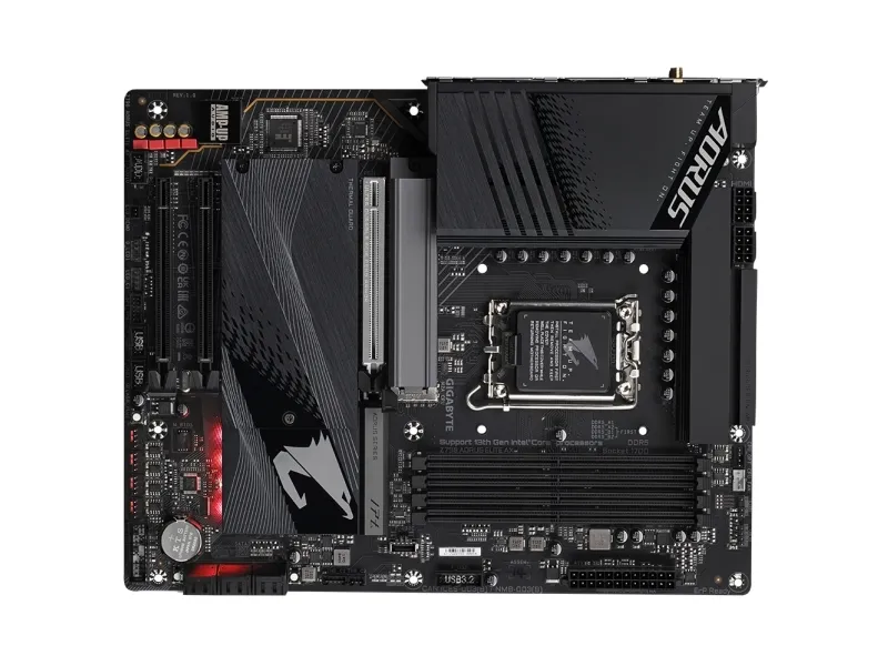 Gigabyte - Bundkort - LGA1700 sokkel - Z790 Chipset - onboard grafik (CPU påkrævet) - HD Audio (8-kanaler)