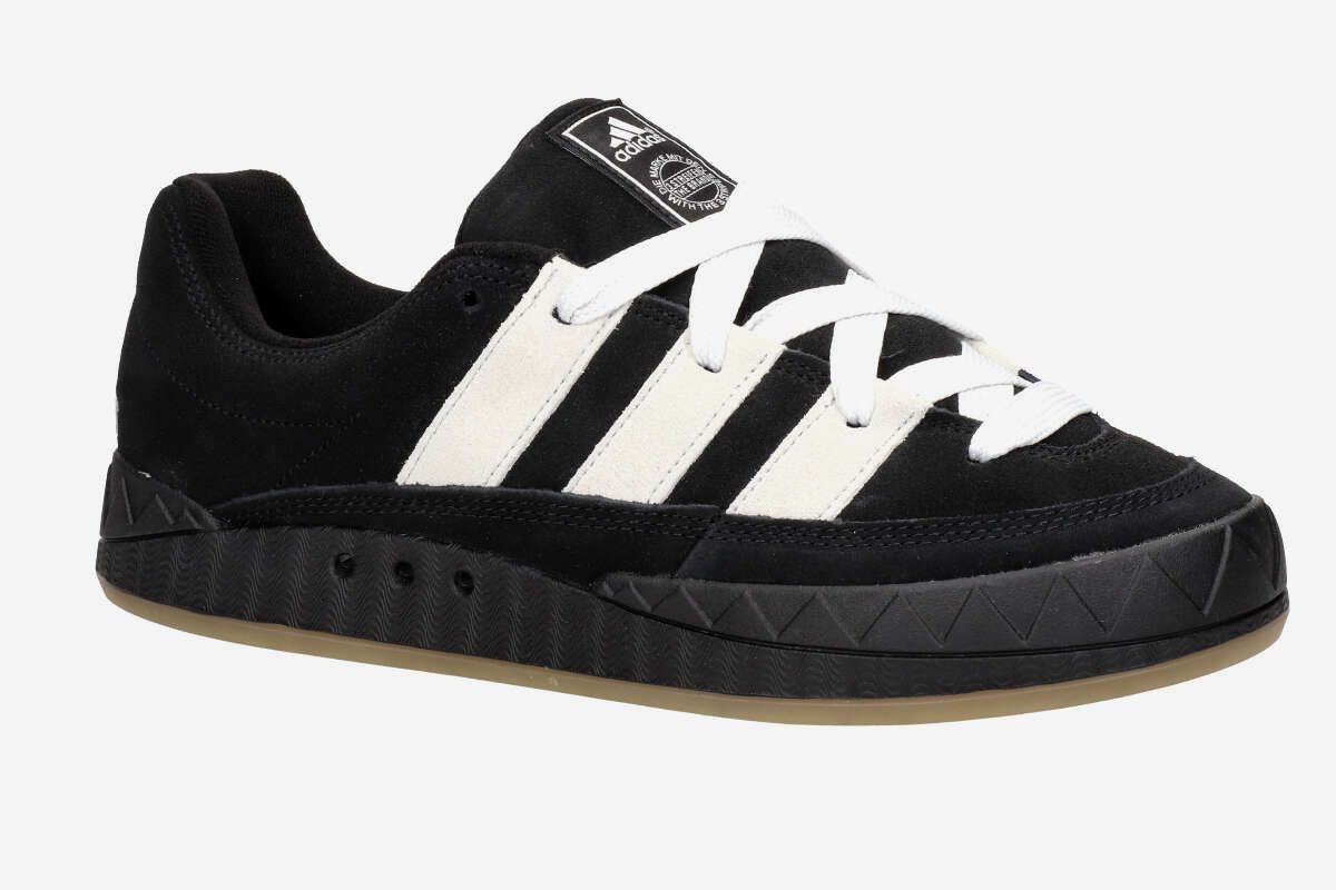adidas Skateboarding Adimatic Schuh (black white gum)