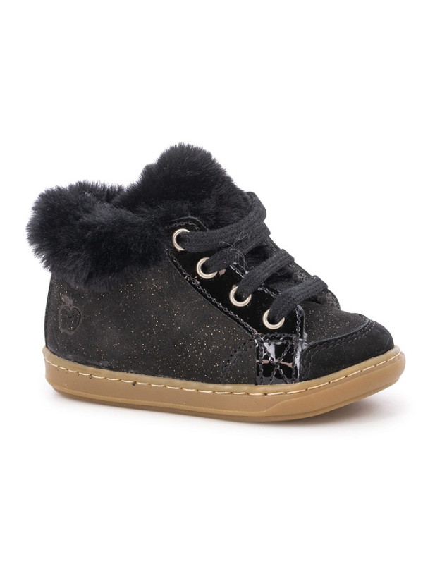 Shoo Pom - Bottines BOUBA ZIP HAIR Black