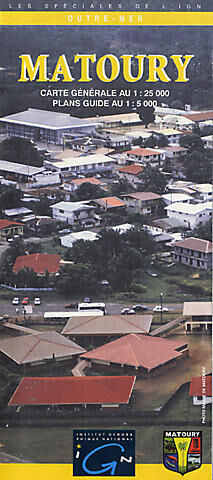 IGN - MATOURY GUYANE 1 25 000