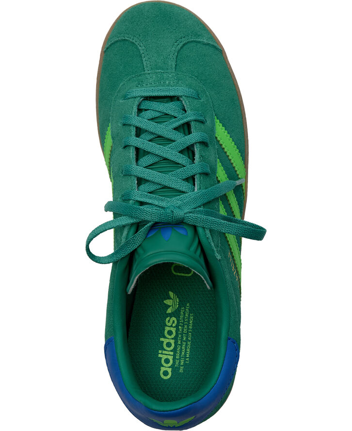 adidas Originals GAZELLE J Secogr/sgreen/blu