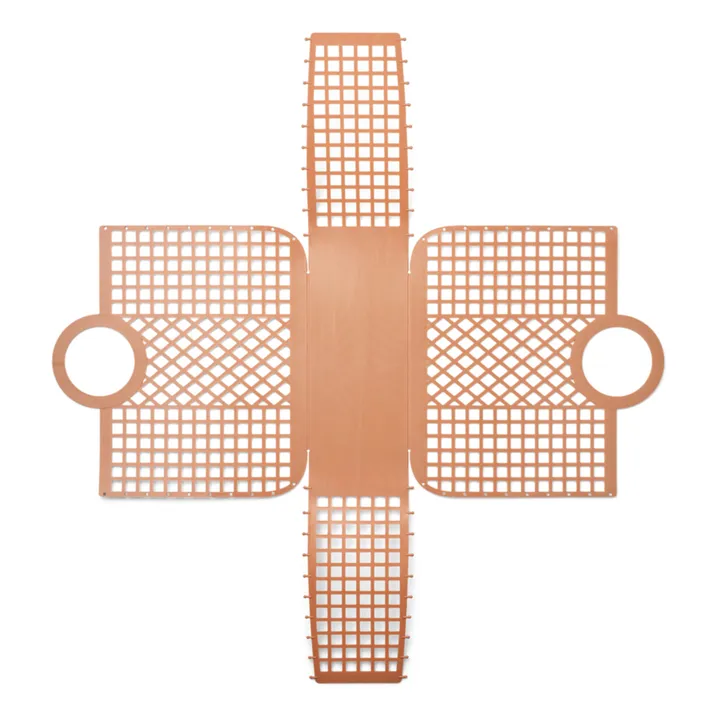 Liewood Panier Matière Recyclée Bloom | Vieux Rose