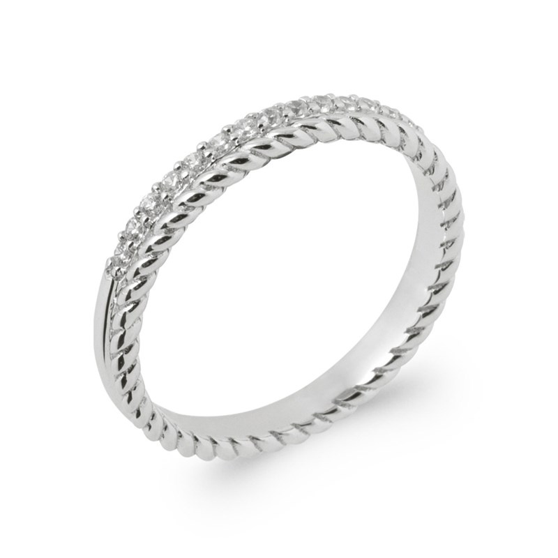 Bague Femme - Argent 925 - Oxyde de zirconium