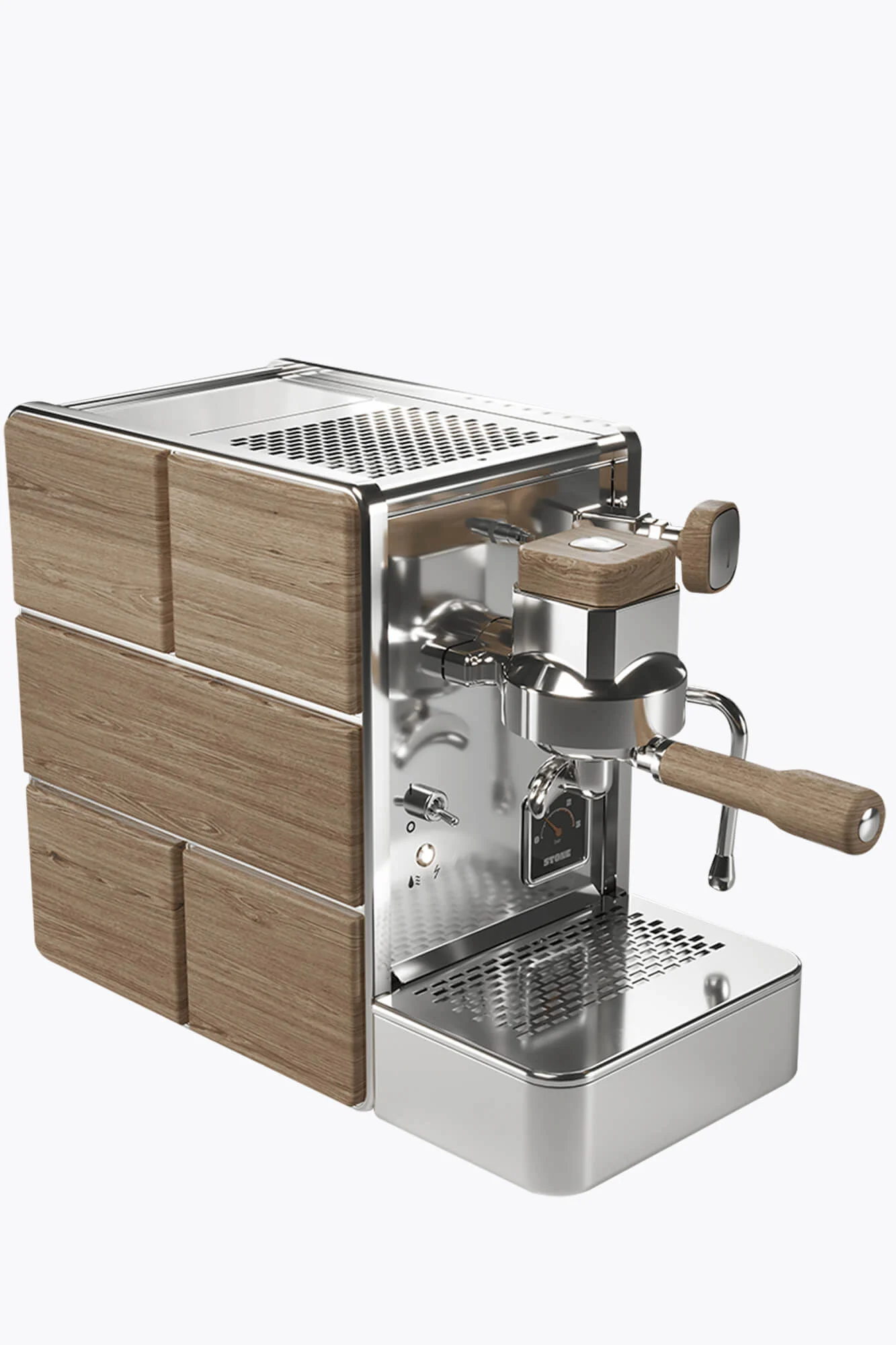 Stone Wood Espressomaschine