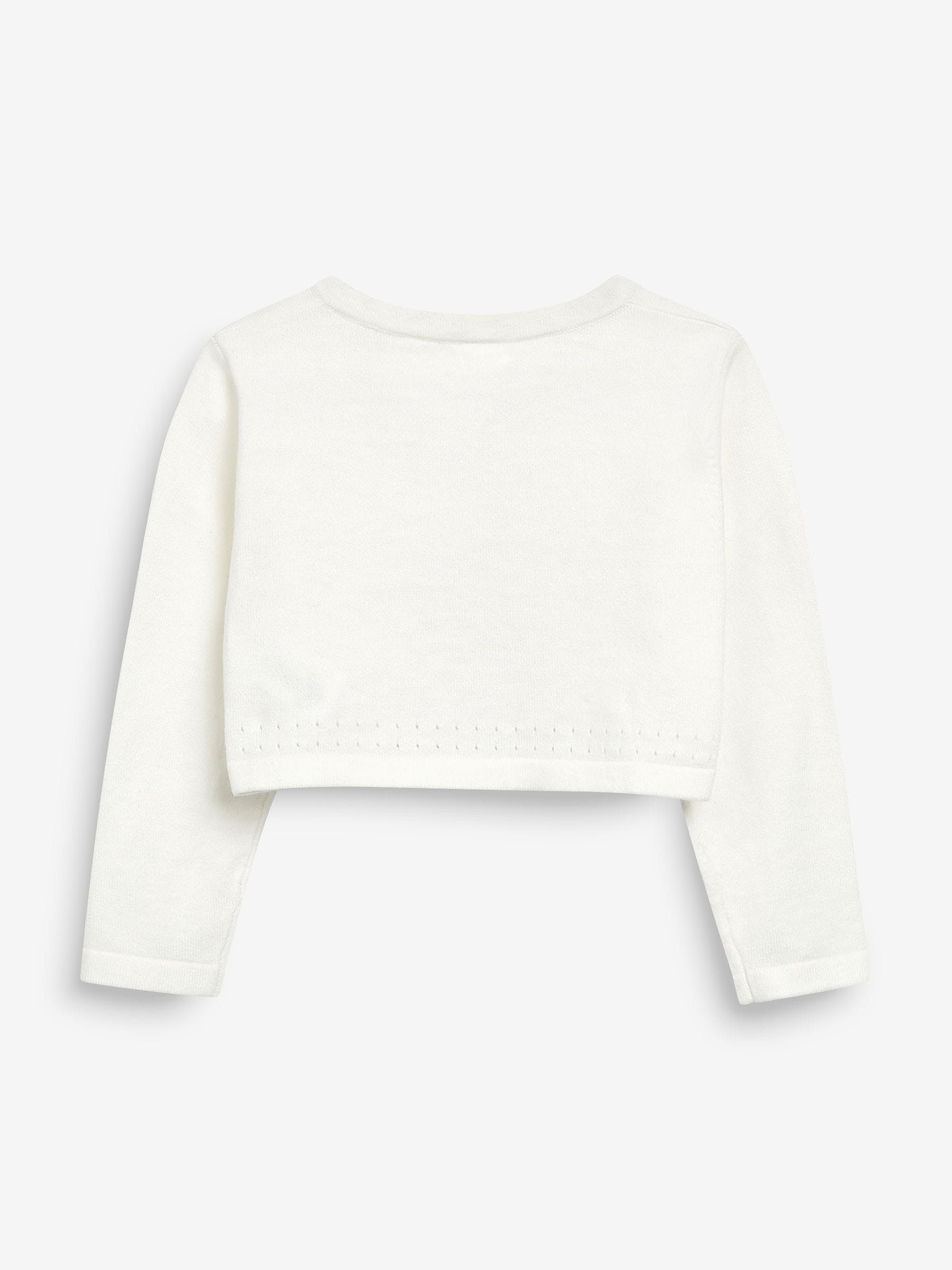 Ecru - Gelegenheidsvest met bolero (3 mnd- 16 jr)