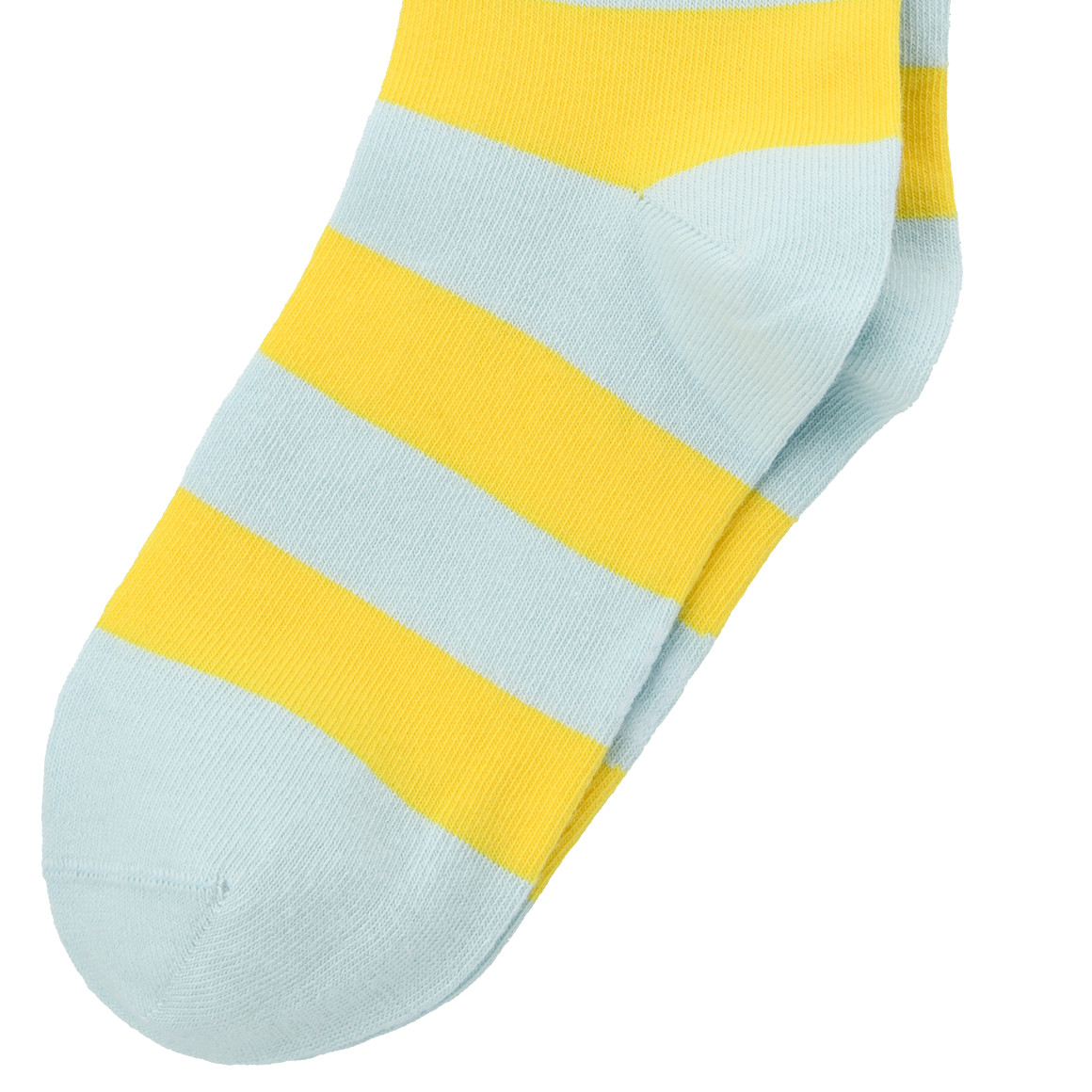 Gina Benotti 1 Paar Damen Socken mit Zitronen-Motiv hellblau / gelb