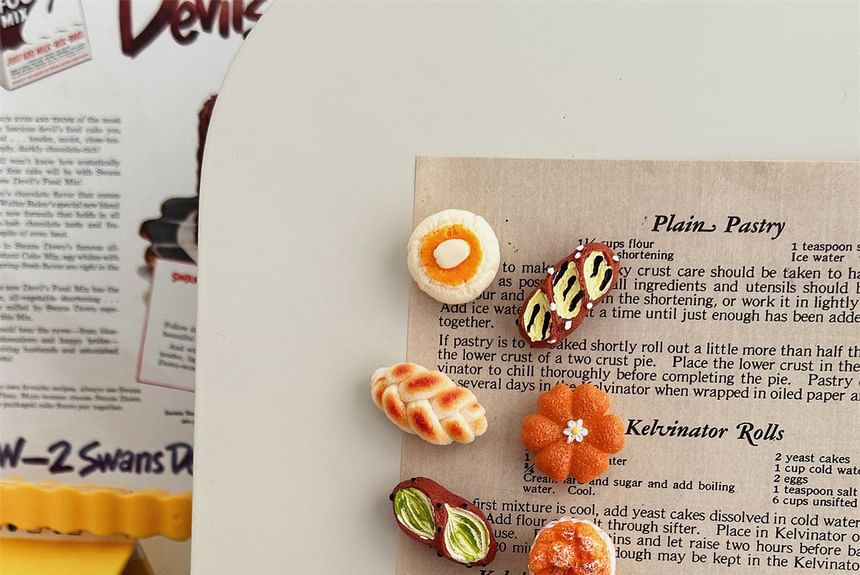Indus - Bakkerij Hars Koelkastmagneet (Diverse Ontwerpen) / Set