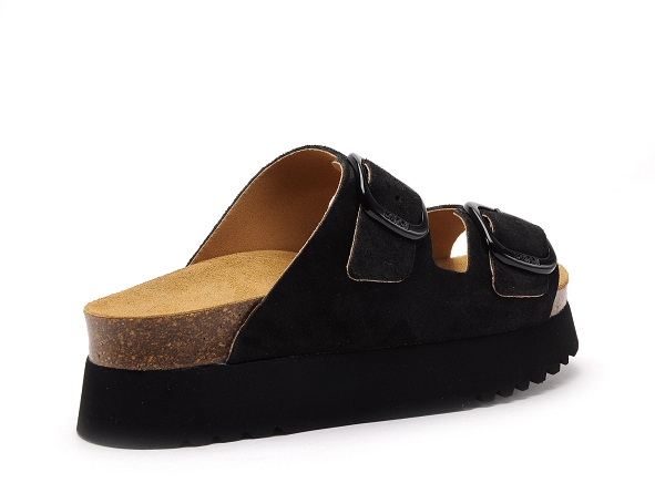 Scholl mules et sabots talons femme lucie 31580 noir