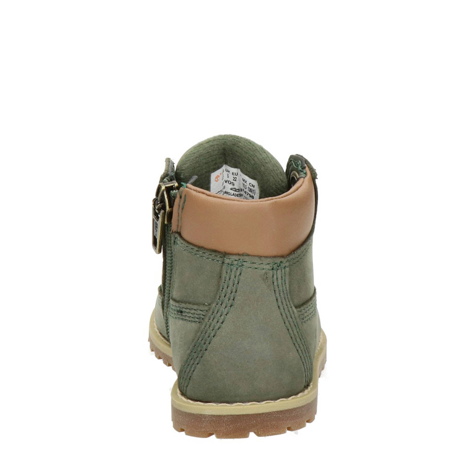 Timberland Pokey Pine  nubuck veterboots groen