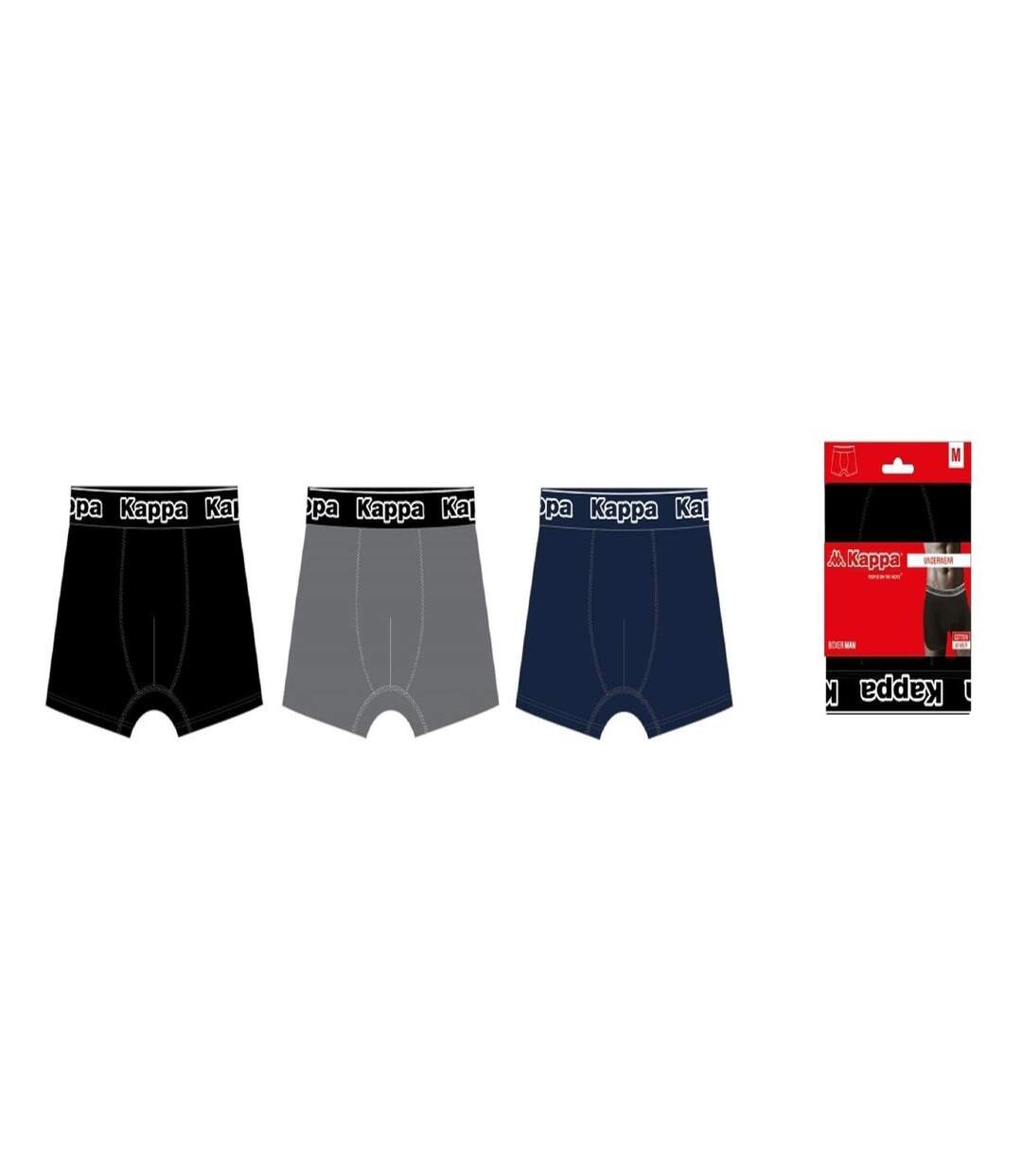 Boxer homme KAPPA Lot de 6 Pack de 6 Boxers 0530
