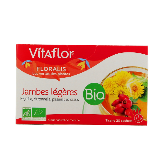 Vitaflor Jambes Légères Tisane Bio