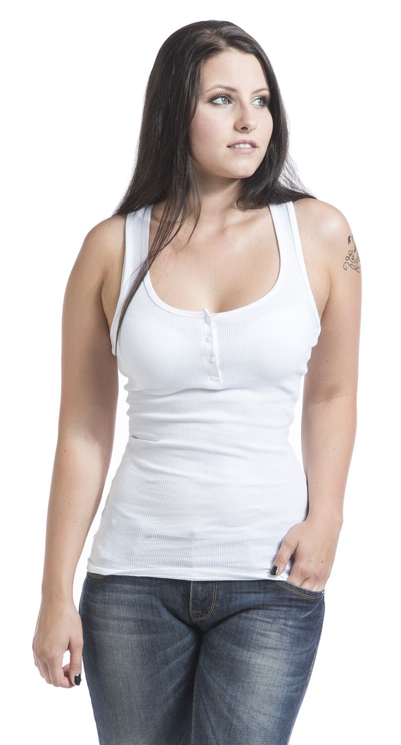 Ladies Débardeur Button | Urban Classics Top