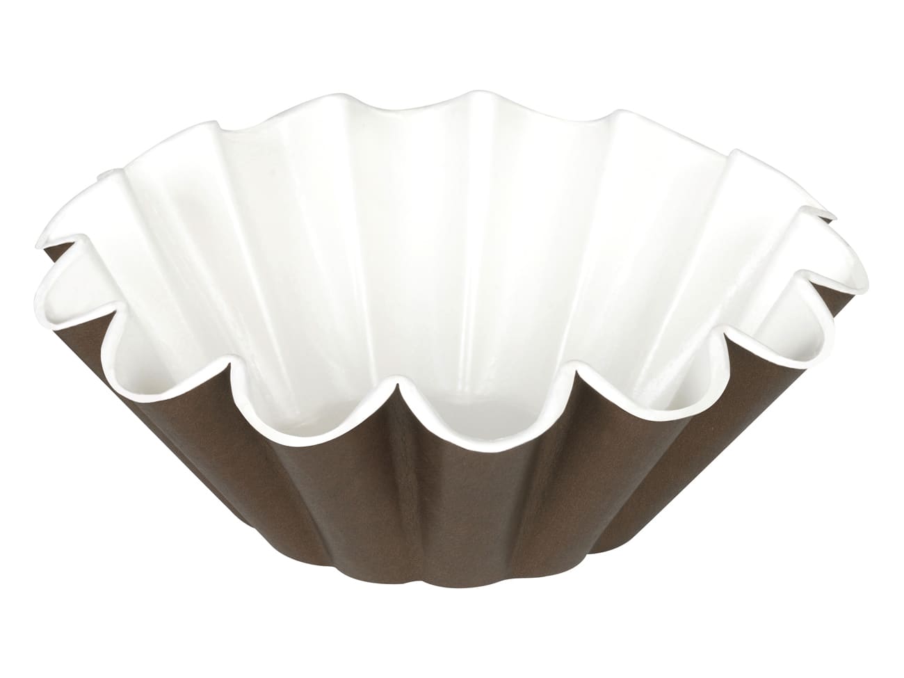 Moule en carton (x 50) - Optima corolle - ht 6,5 x Ø 9 cm - Nordia