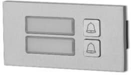 Dahua Technology - Oproepknopmodule - Zilver - Two-button module