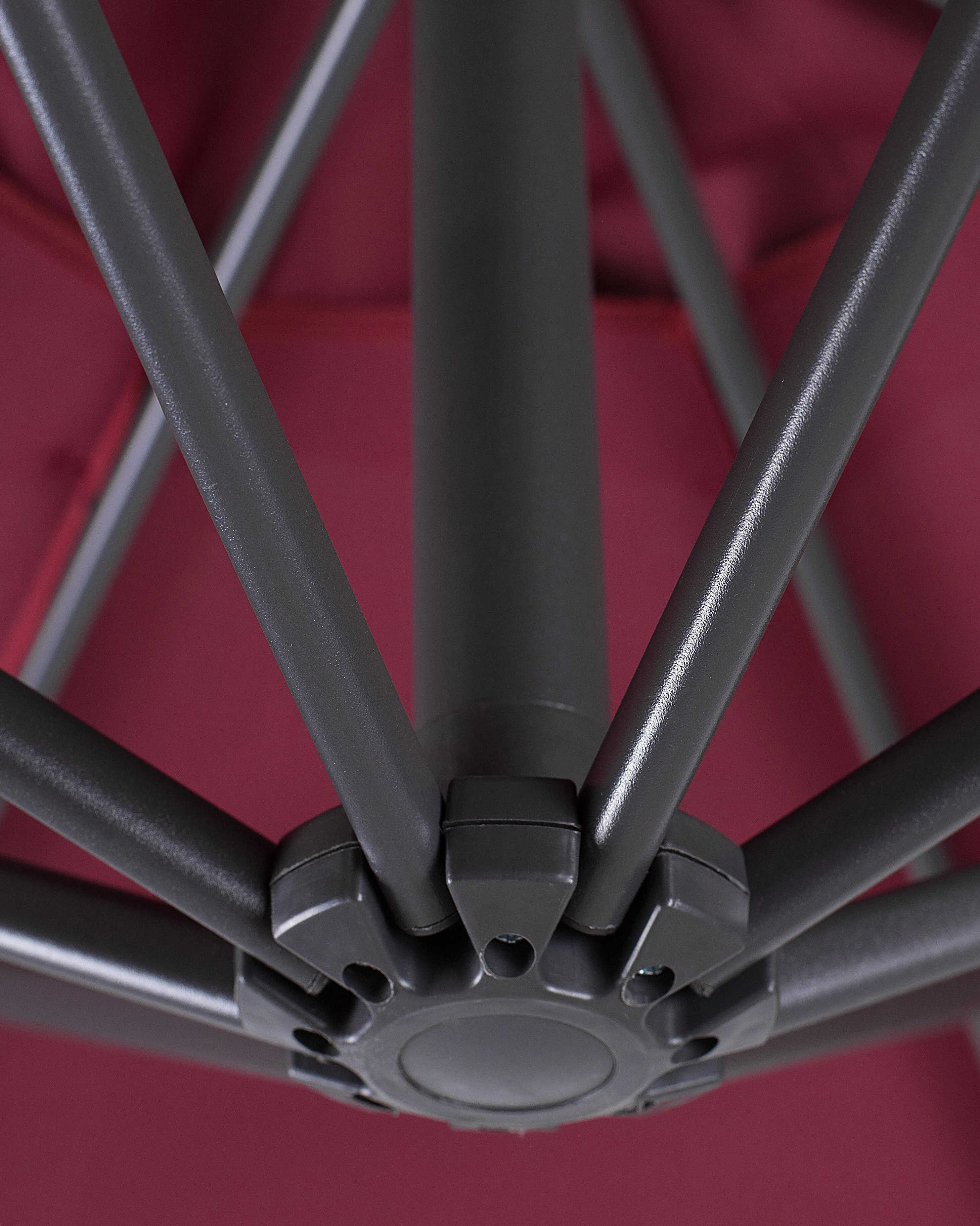 Zweefparasol 300 cm RAVENNA Bordeauxrood