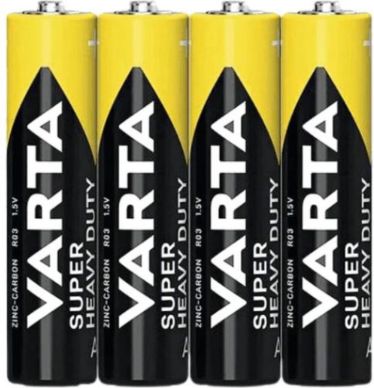Varta - Superlife - AAA Batterijen - 1,5 Volt - 4 Stuks