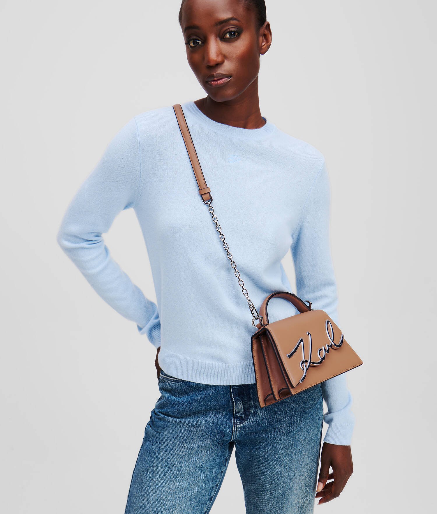 PETIT SAC BANDOULIÈRE K/SIGNATURE - Terra