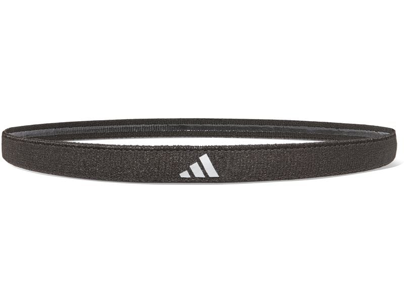 adidas Hairbands Grau/Schwarz/Weiss Packung mit 3 Haarbändern