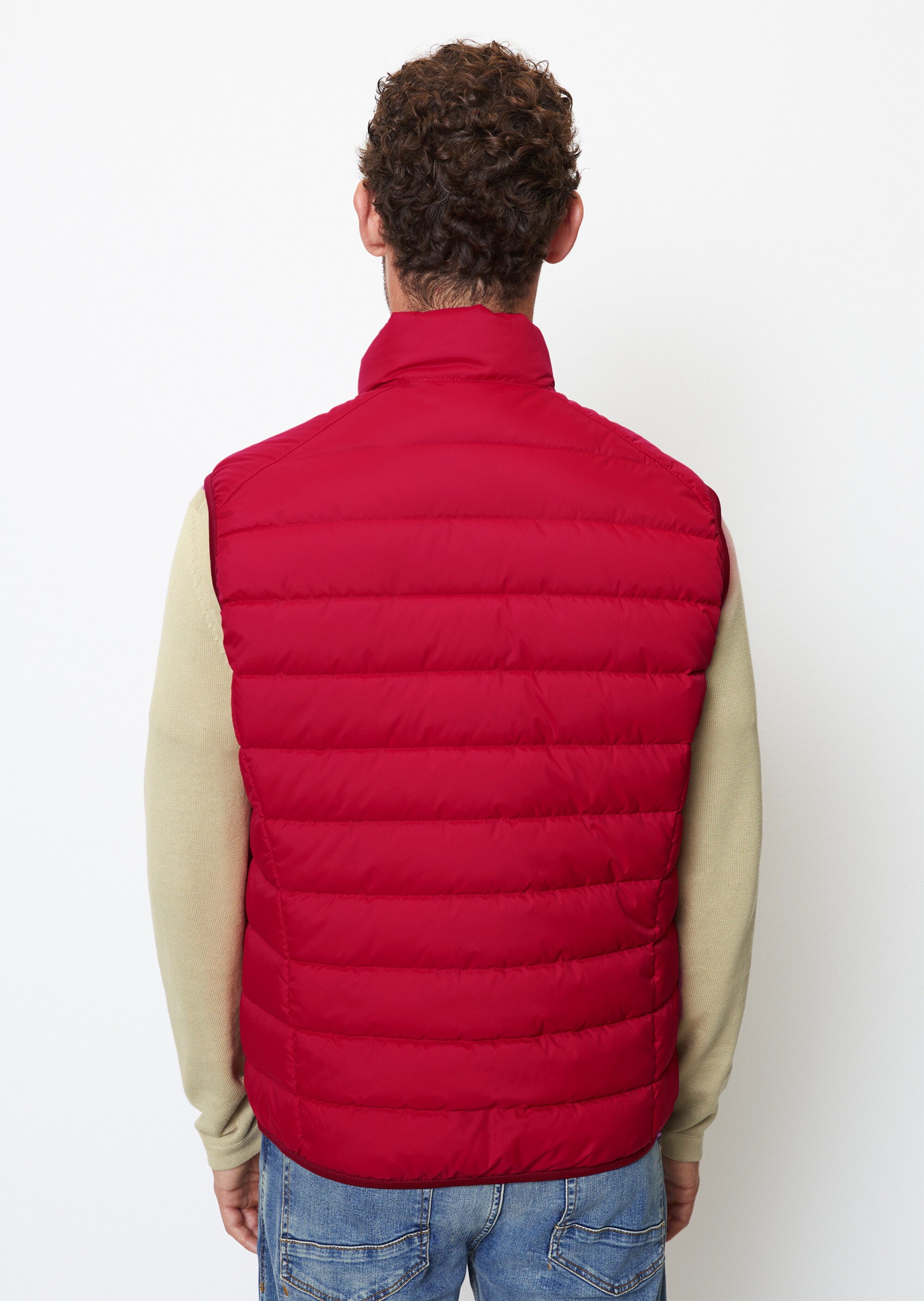 Steppweste regular aus recyceltem Polyester
