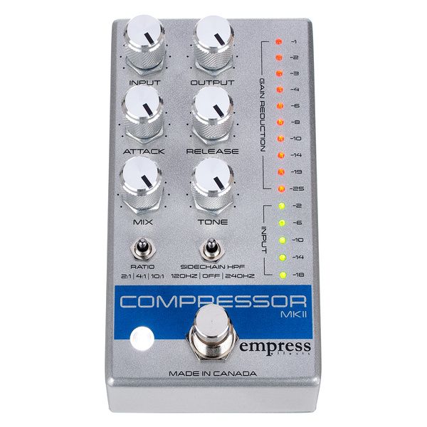 Empress Effects Compressor MKII Silver