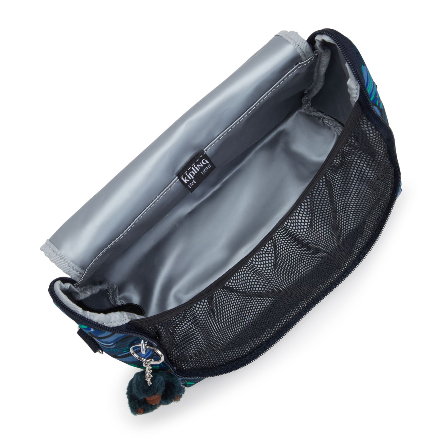 NEW KICHIROU Grand Sac Repas Isotherme avec Manchon pour Valise - Blue Monkey Fun