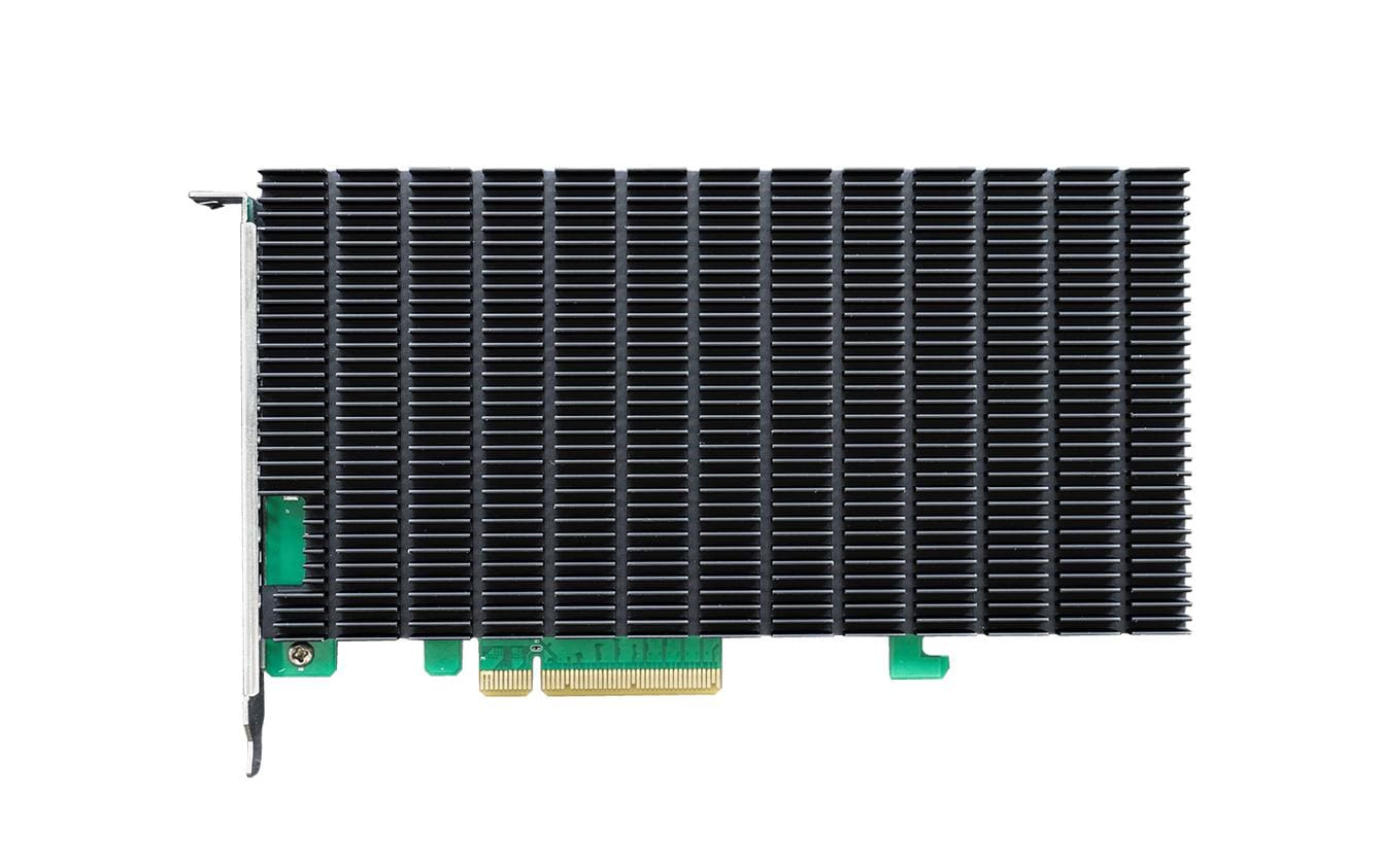Host Bus Adapter Rocket 1204 PCI-Ex8v3 - 4x M.2 NVMe<br>PCIe 3.0 x8 4-Port M.2 NVMe HBA – Kosteneffiziente 4-Kanal PCIe Gen3 M.2 NVMe Konnektivitätslösung