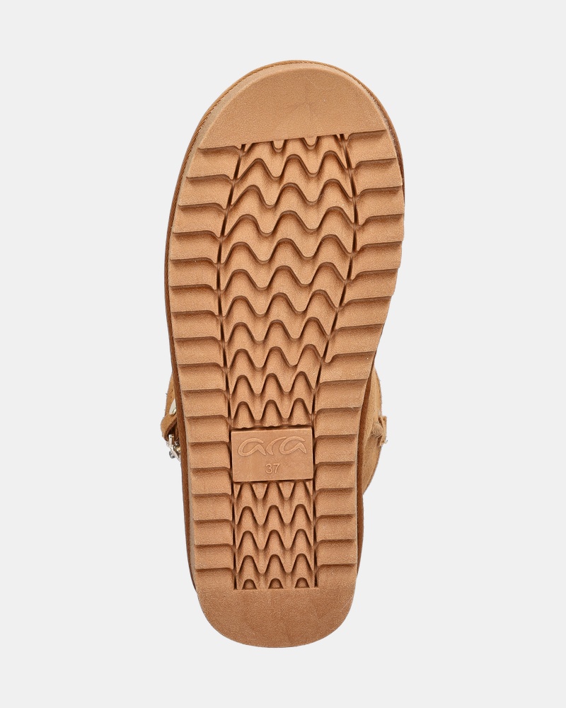 Ara Alaska Gevoerde boots  - cognac