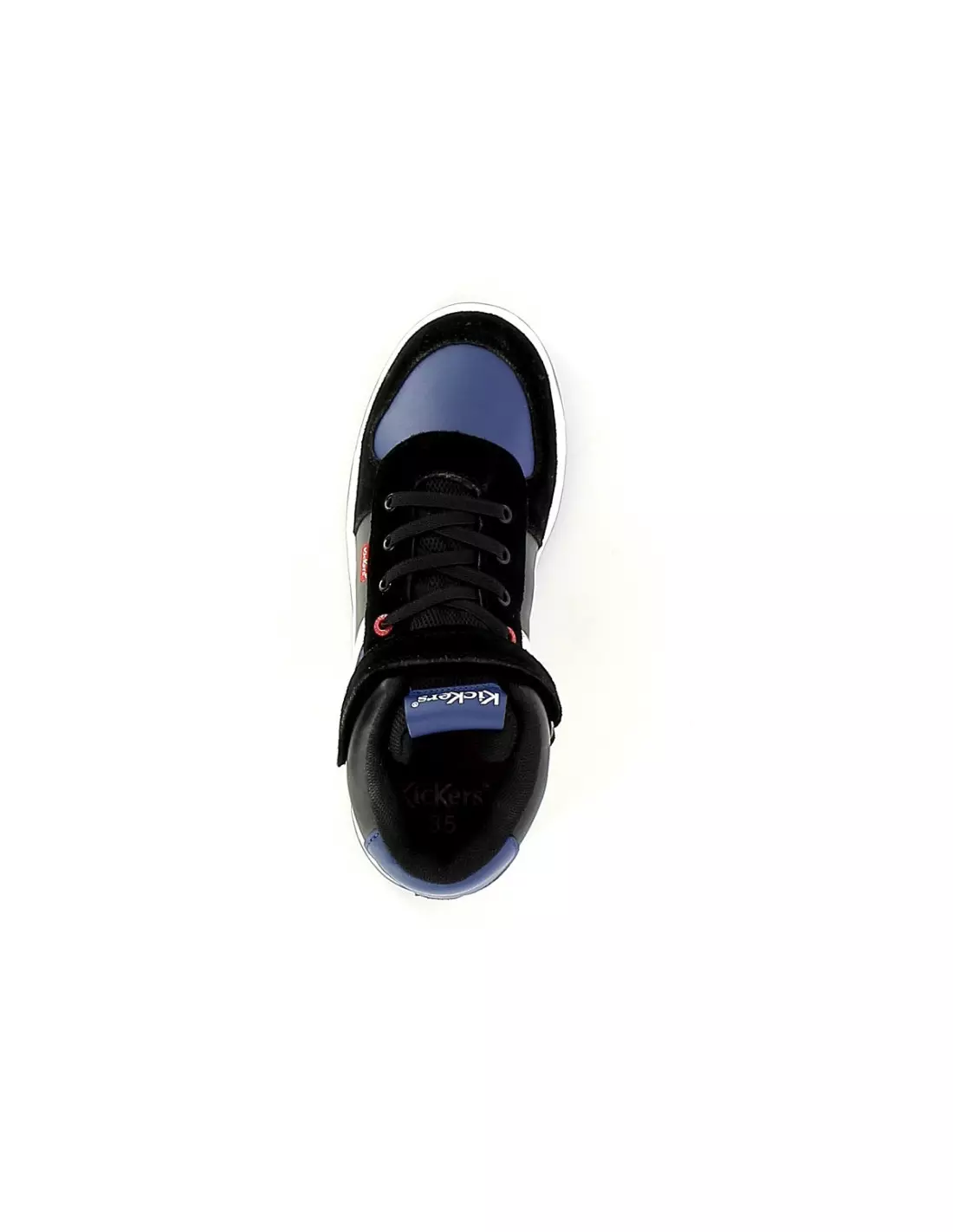 KICKALIEN - Baskets Noirbleublanc