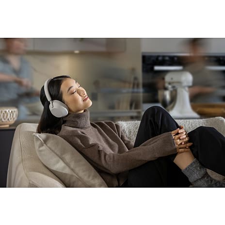 Sony WH-1000XM5 trådløse hovedtelefoner med støjreduktion - sølv